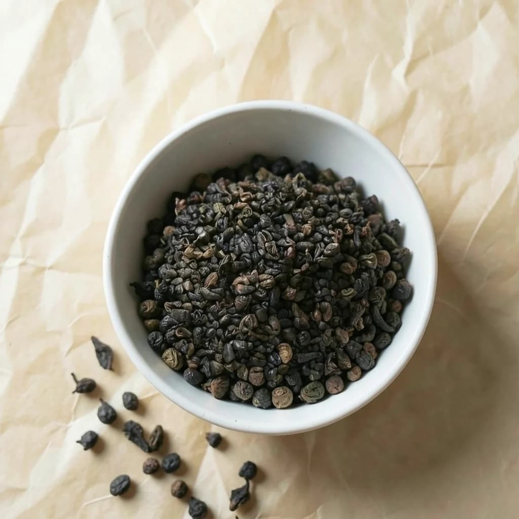 Gunpowder green tea