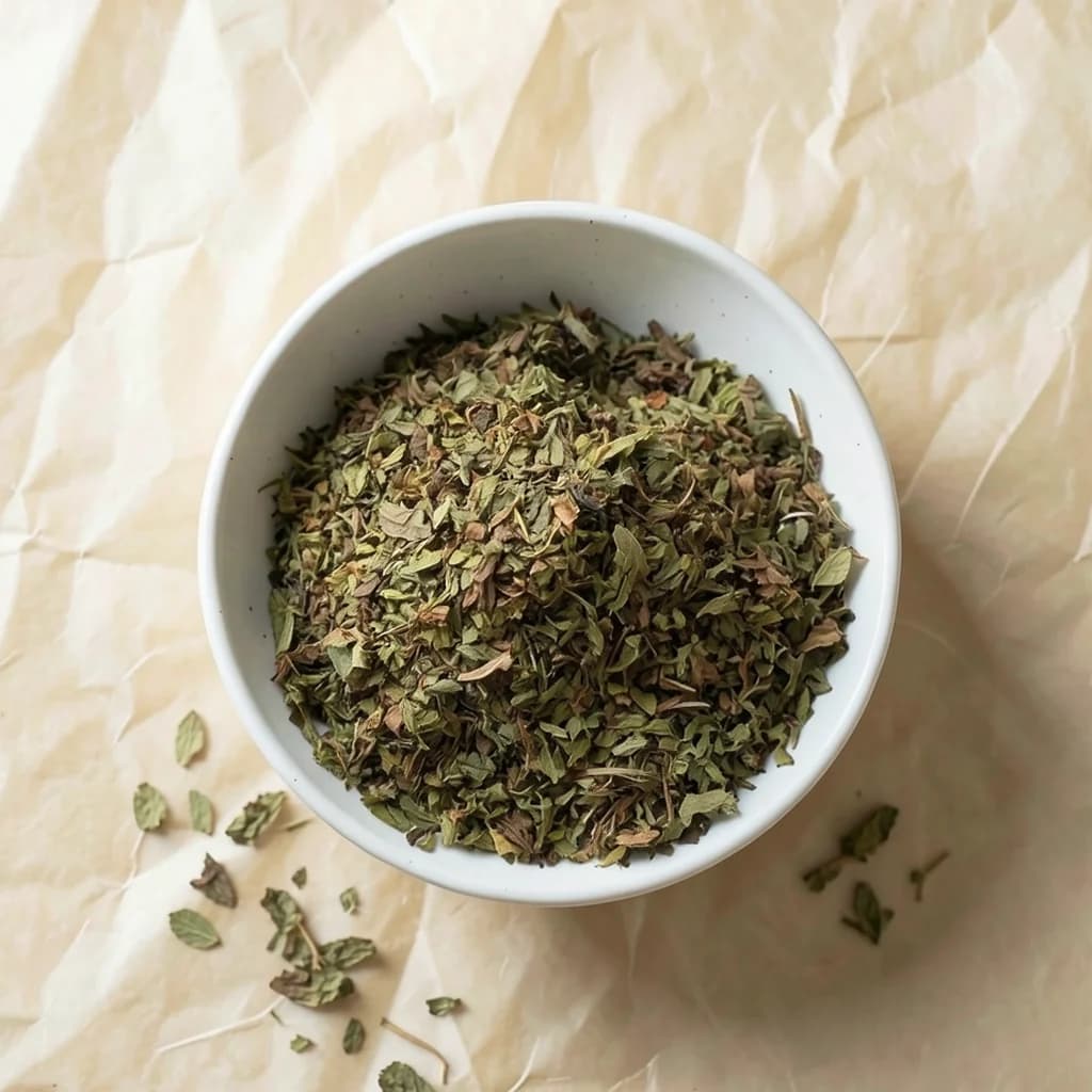 Spearmint leaves